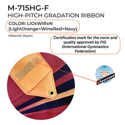 SASAKI FIG Gymnastic ribbon 5 m MJ-715HG FIG (LIOxWIRxN)