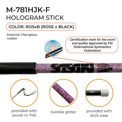 SASAKI 57cm Stick Seniors M-781HJK-F  FIG (ROSxB)