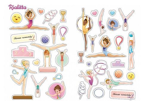 Rialitta RG Stickers, Design 3