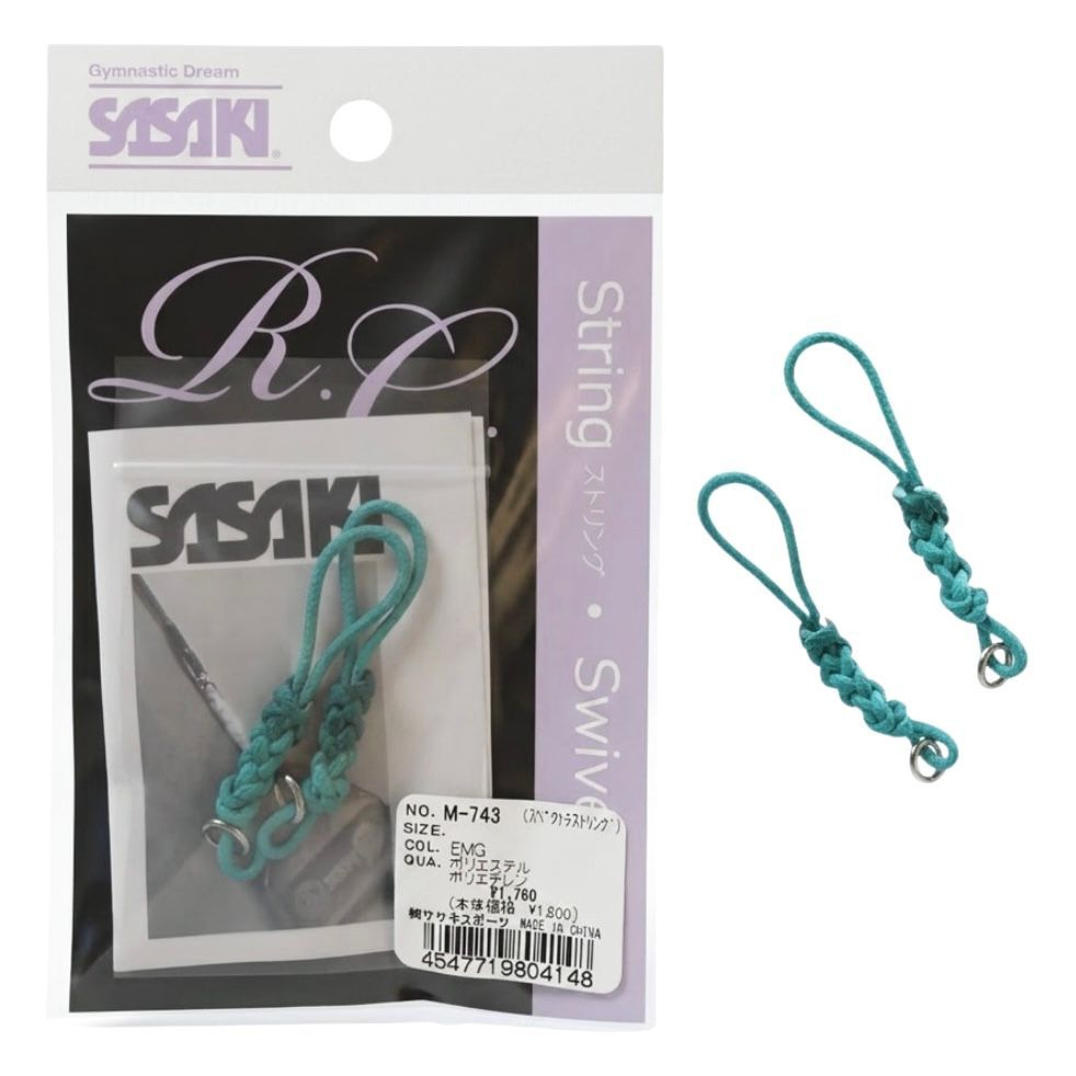 SASAKI Braid String for stick M-743, EMG (2 pcs)