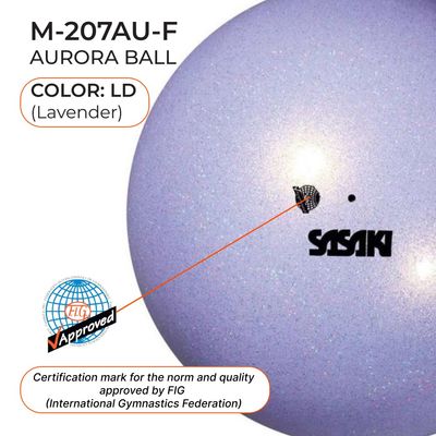 SASAKI Ball 18.5 cm Seniors Aurora M-207AU FIG (LD)
