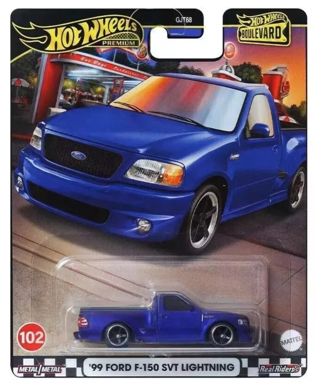Hot Wheels Premium Boulevard '99 Ford F-150 SVT Lightning
