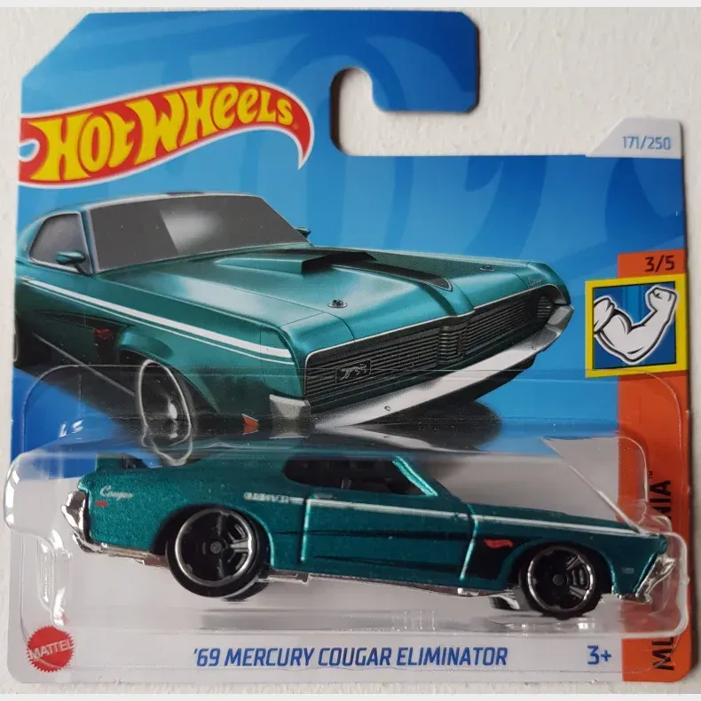 Hot Wheels 1969 Mercury Cougar Eliminator - Muscle Mania 3/5 171/250