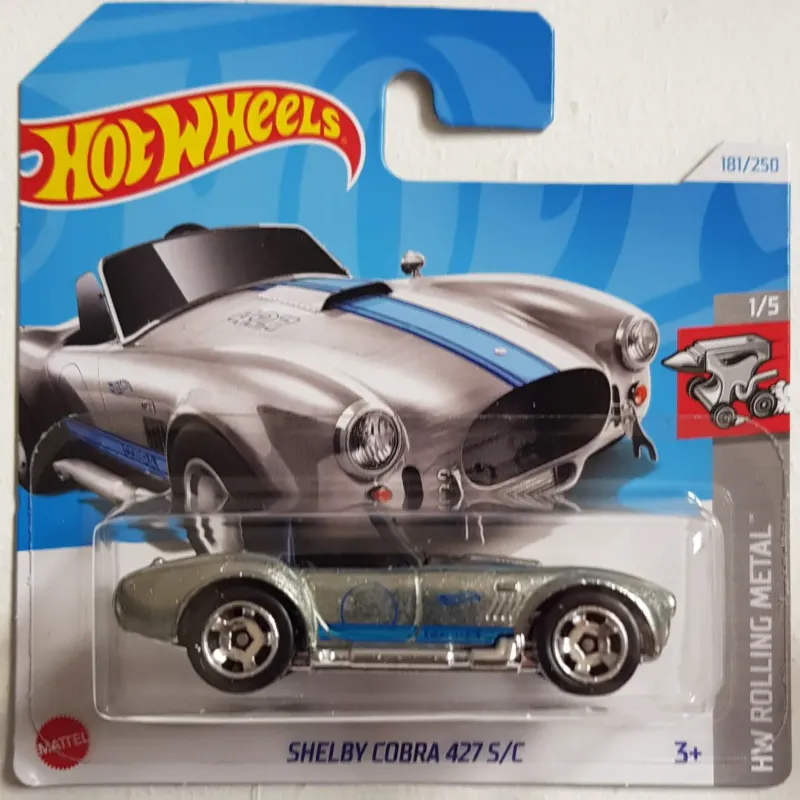 Hot Wheels Shelby Cobra 427 S/C - Rolling Metal 1/5 181/250