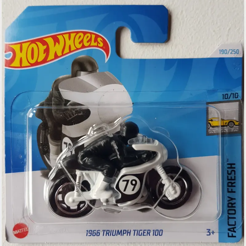 Hot Wheels 1966 Triumph Tiger 100 - Factory Fresh 10/10 190/250