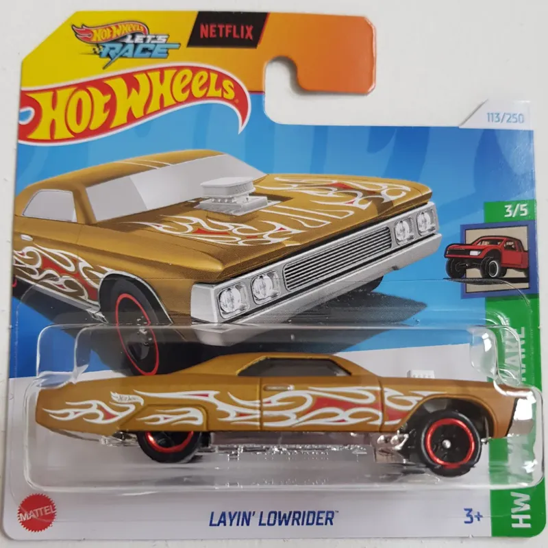 Hot Wheels Layin Lowrider - Reverse Rake 3/5 (113/250) Netflix