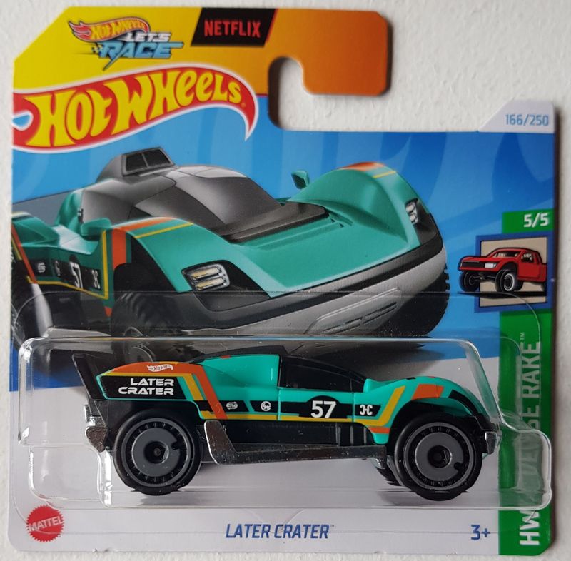 Hot Wheels Later Crater - Reverse Rake 5/5 (166/250) Netflix