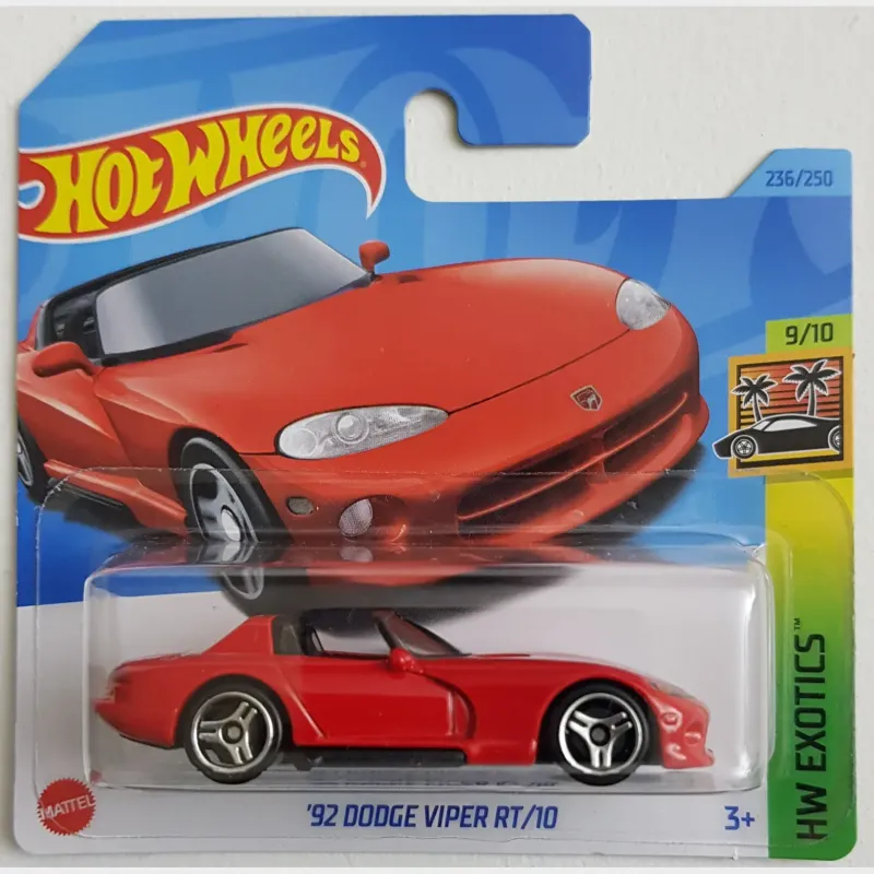 Hot Wheels 1992 Dodge Viper RT/10 - Exotics 9/10 (236/250)
