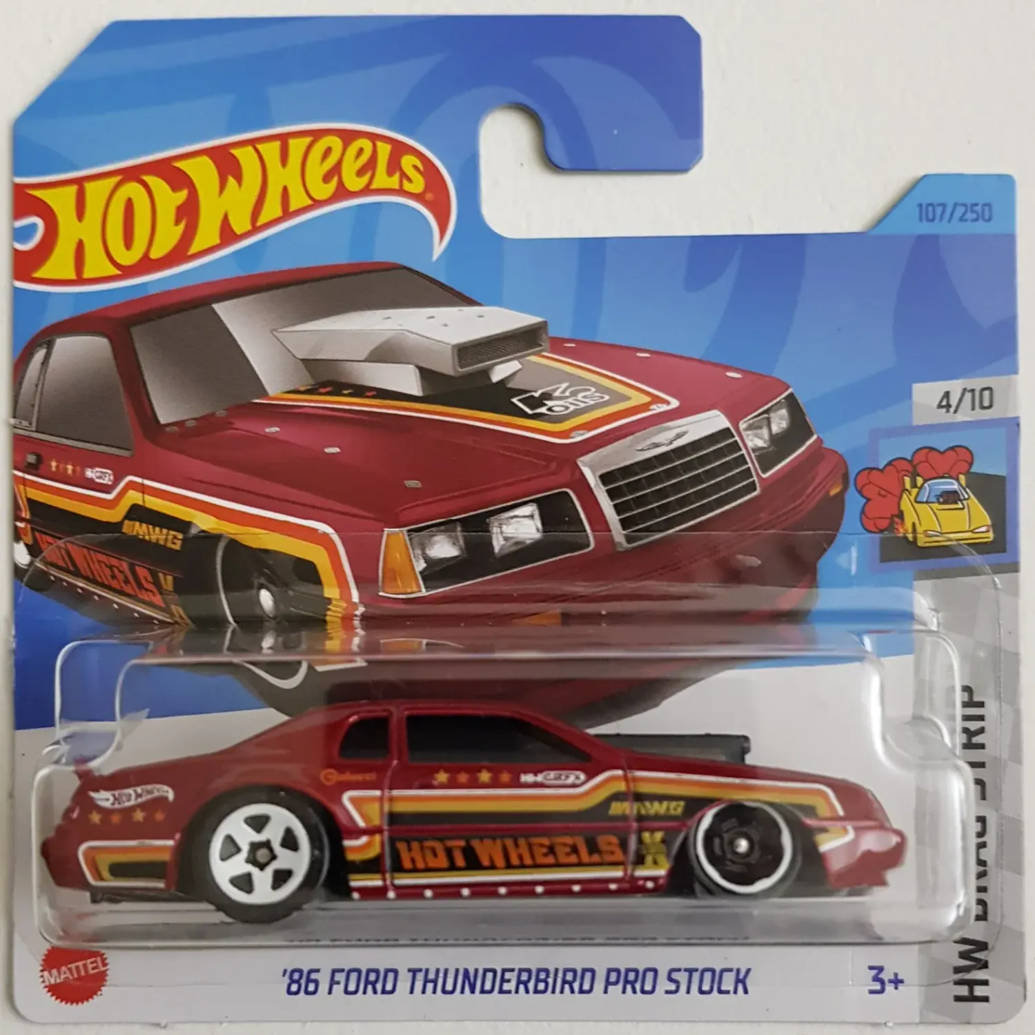 Hot Wheels 1986 Ford  Thunderbird Pro Stock - Drag Strip 4/10 (107/250)