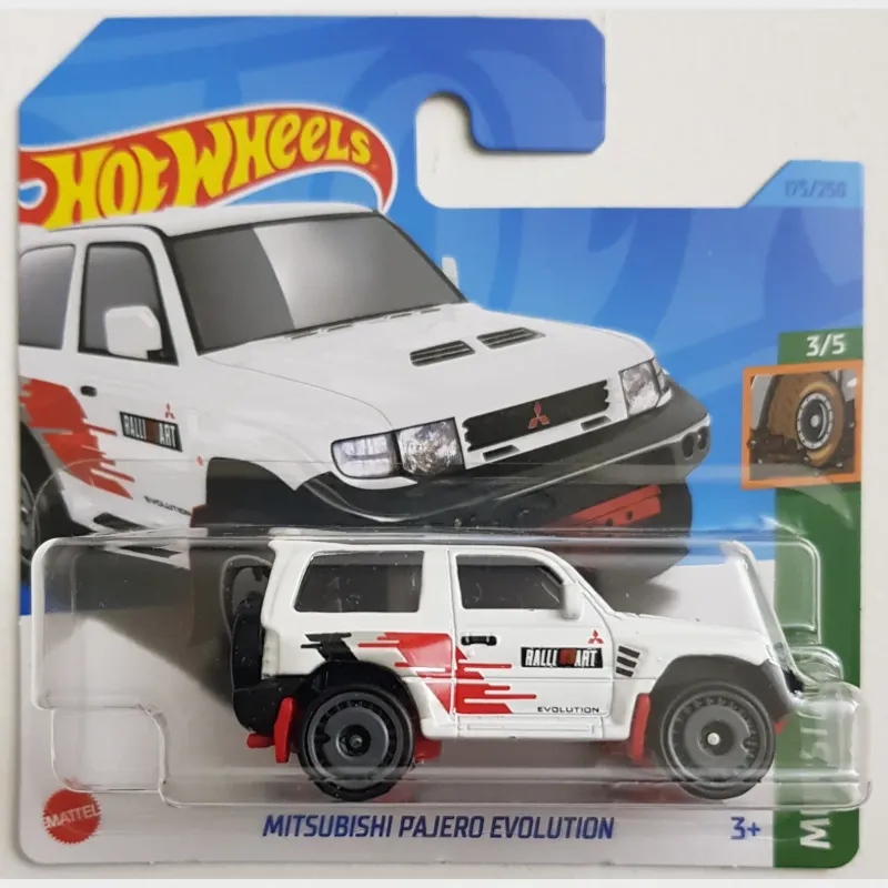 Hot Wheels - Mitsubishi Pajero Evolution - Mud Studs 3/5 (175/250)