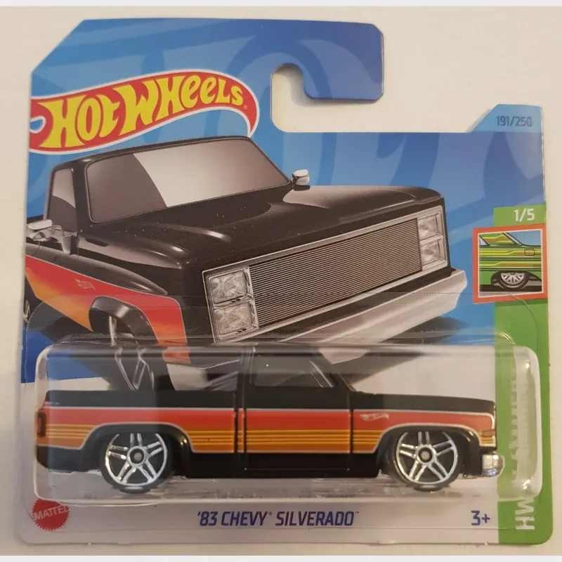 Hot Wheels 1983 Chevy Silverado - Slammed 1/5 (191/250)