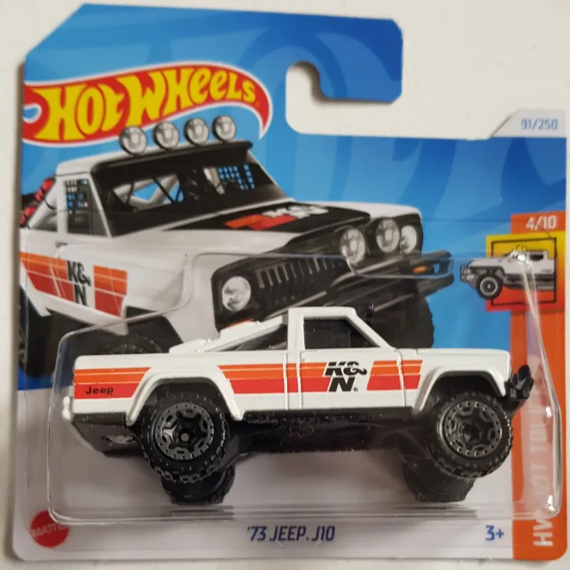 Hot Wheels 1973 Jeep J10 - Hot Trucks 4/10 (91/250) K&N Filters