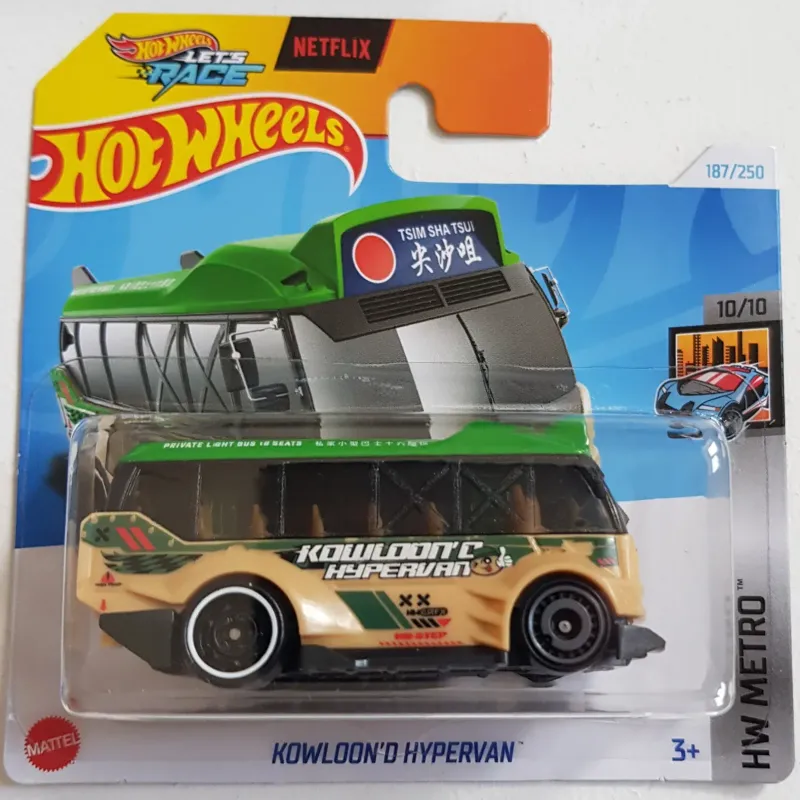 Hot Wheels Kowloon'd Hypervan - Metro 10/10 (187/250) Netflix