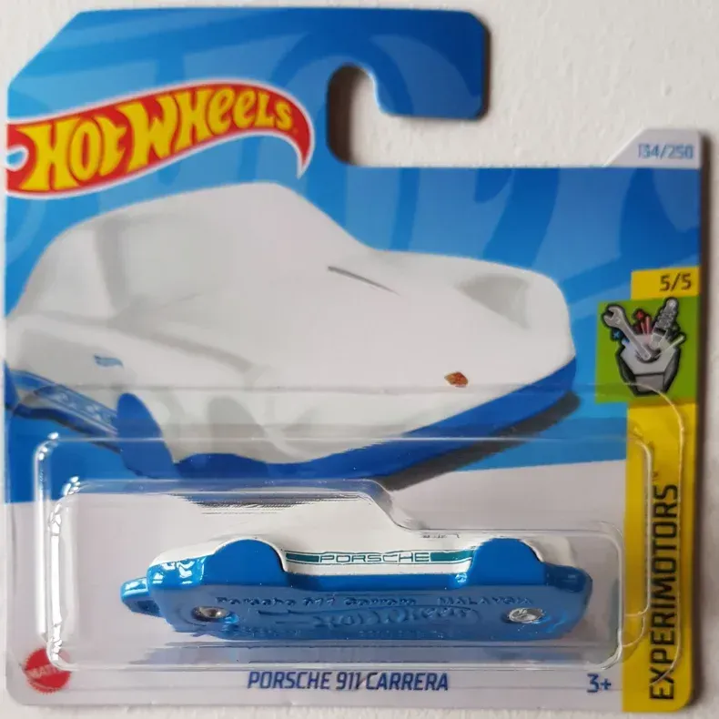 Hot Wheels Porsche 911 Carrera - Experimotors 5/5 134/250 Key Ring