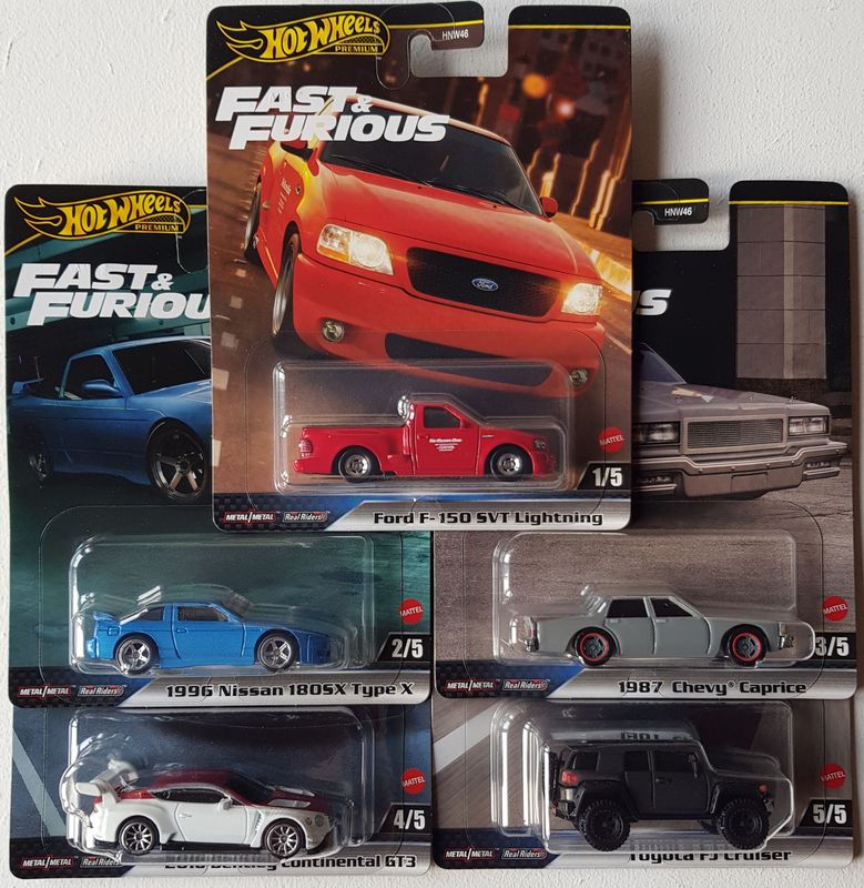 Hot Wheels Premium - Fast and Furious Mix 4 (2024)