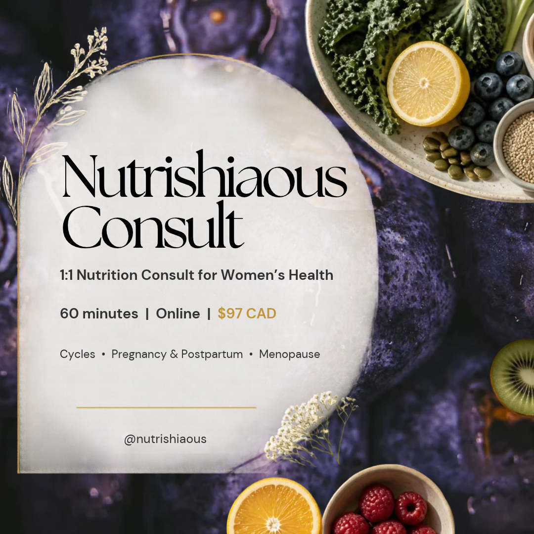 Nutrishiaous Consult - 1 Session