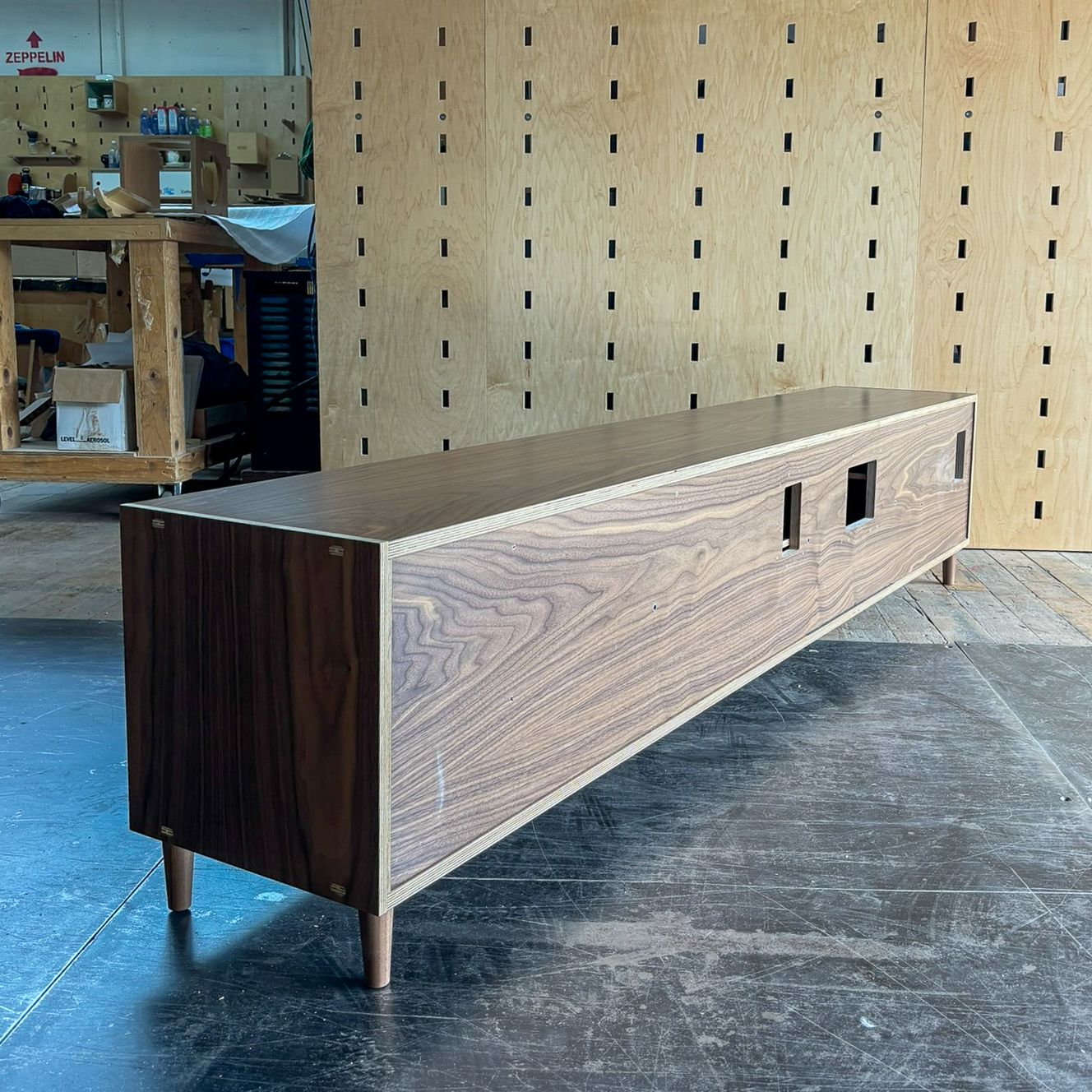 Walnut Console
