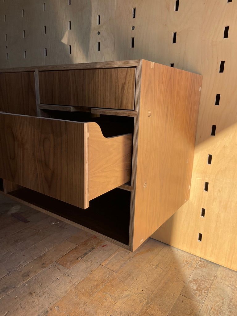 Walnut Vanity