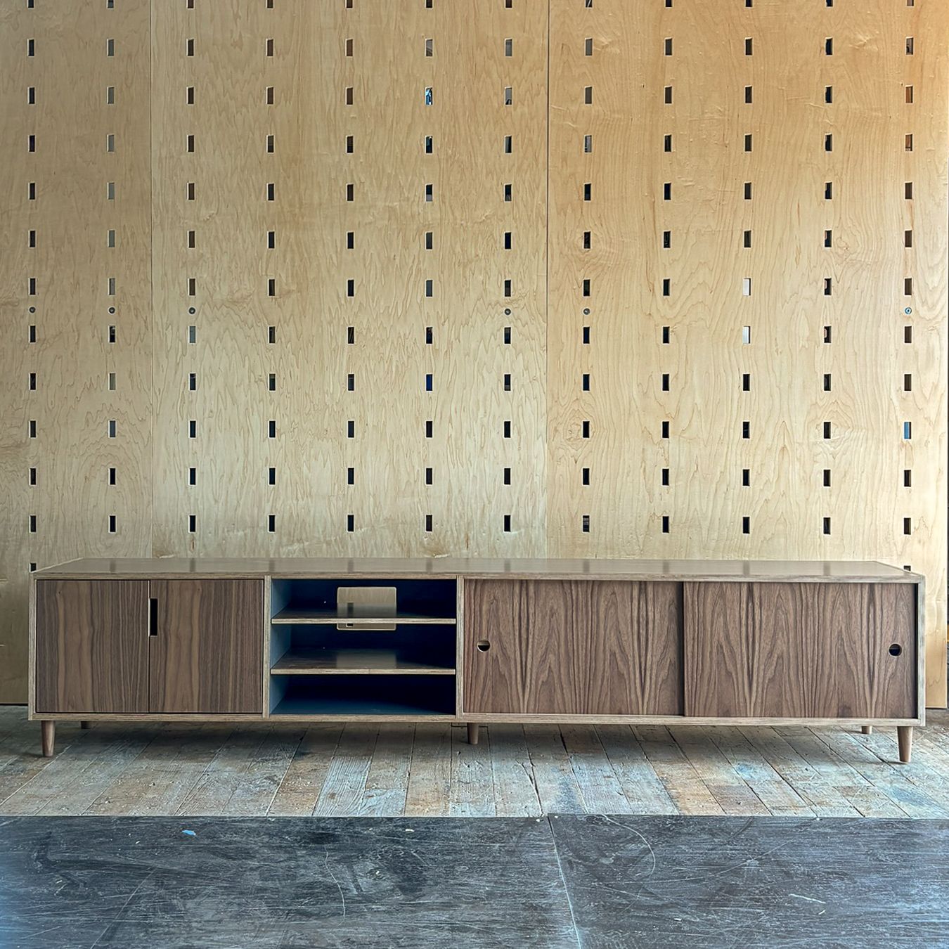 Walnut Console
