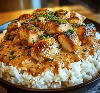 Wed Dinner - 07/02 Smothered Chicken and Rice