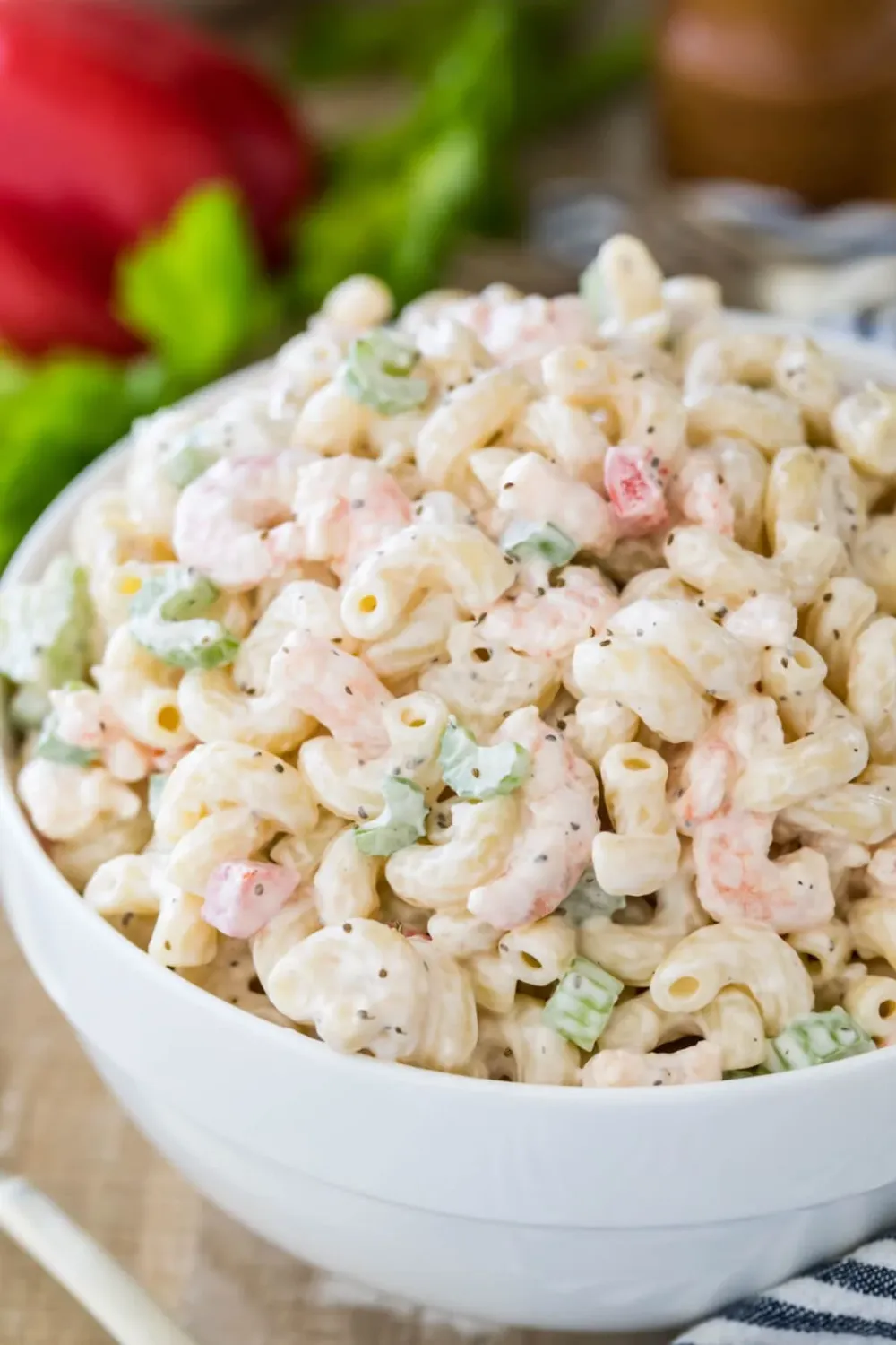Sides-Seafood Pasta Salad  $8