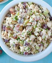 Grape Slivered Almond Chicken Frickin&#39; Salad by the pound