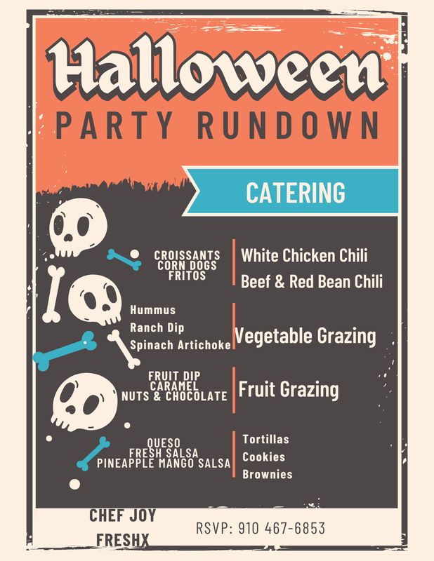 Halloween Menu