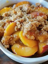 Dessert:: Peach Crisp 7in pan