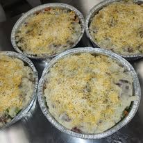 Dinner Tray- Shepard&#39;s Pie with Carrots (GF)