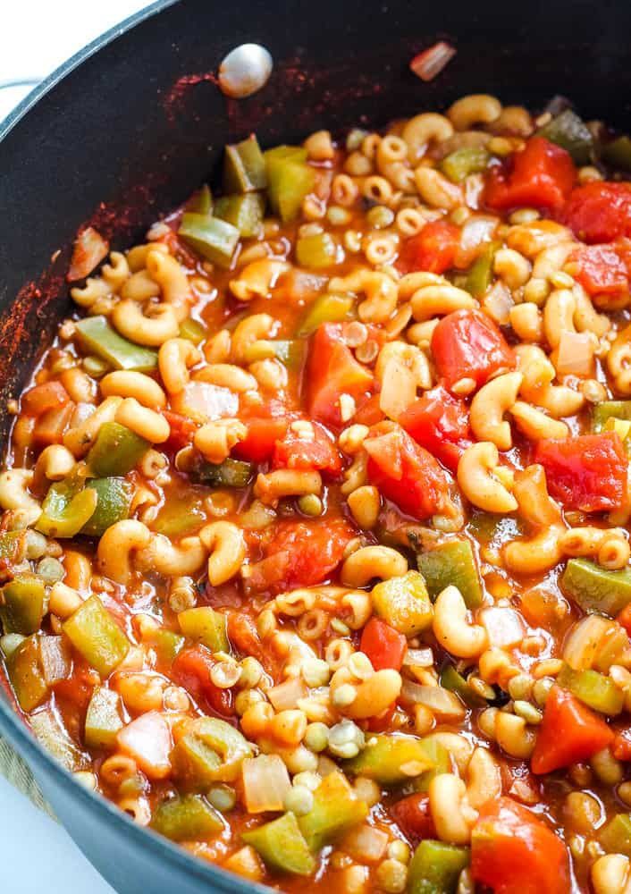 Pasta -Old Fashion Vegetarian Goulash (V)