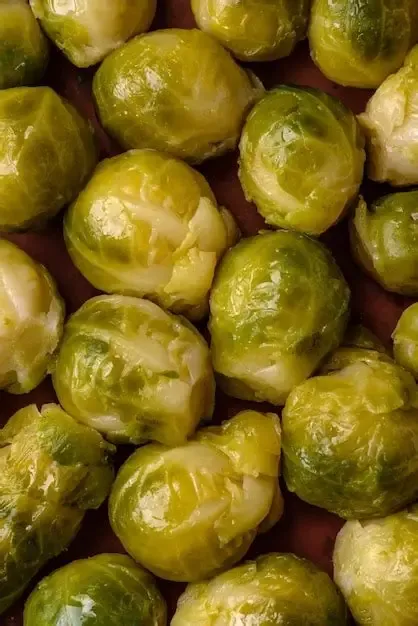 Vegetables- Seasoned Parmesan Brussel Sprouts 32oz(GF)(V)