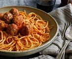 Pasta -Spaghetti and Meatballs
