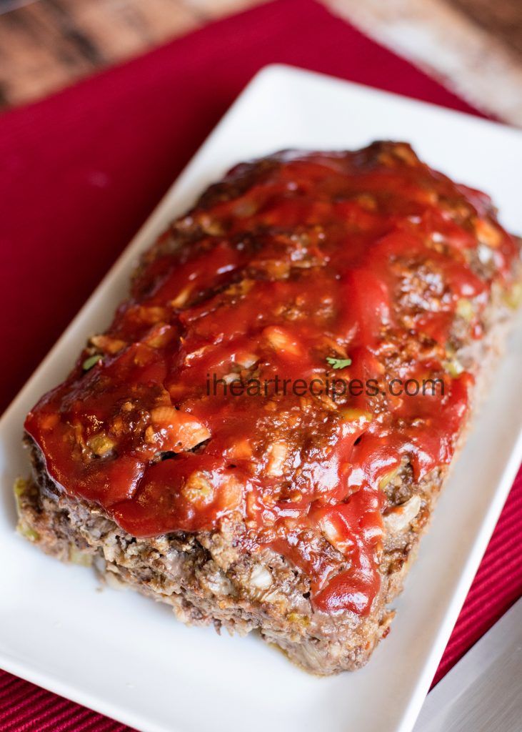 Dinner -Meatloaf 9inch pan feeds 4 to 6 people
