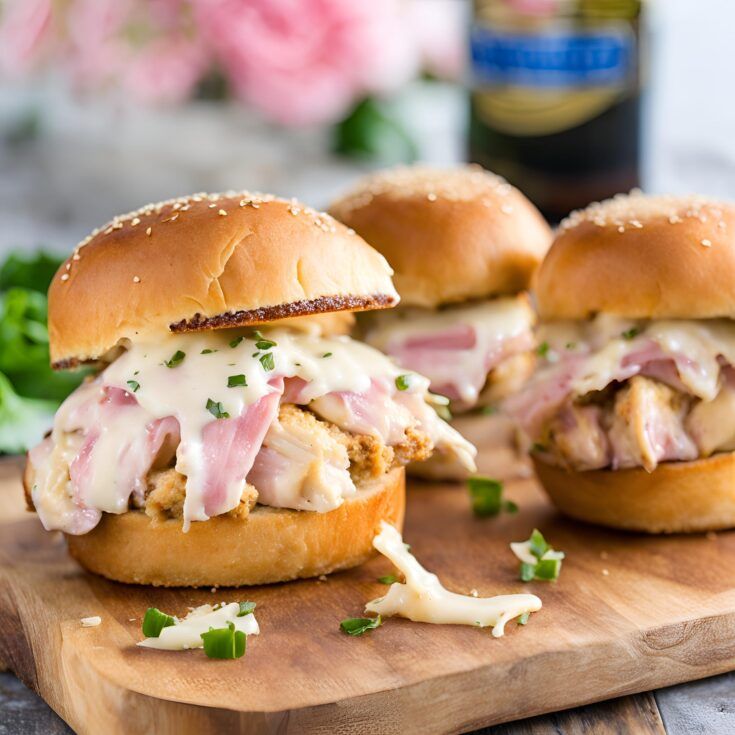 Meats-8 Chicken Cordon Bleu Sliders