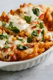 Vegetarian Baked Ziti 9x11