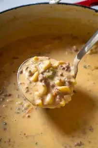 Soup- 32 oz Cheeseburger Soup