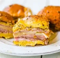 Family-12 Ham and Cheese Sliders