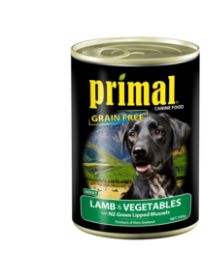 Primal Dog Can Lamb &amp; Vegetable 390g