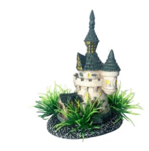AquaWorld Small Castle 5.5x4.5x9cm