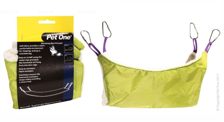 Pet One Hammock Mouse &amp; Rat 20x20cm
