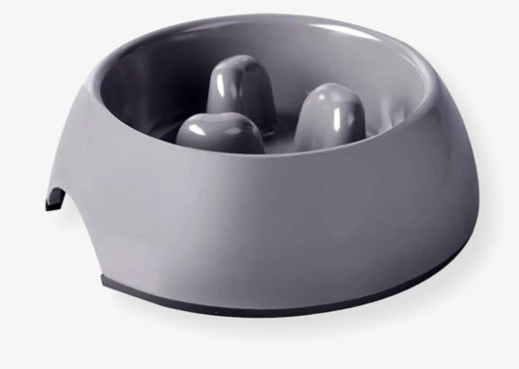 Slow Down Feeder 600ml Light Grey