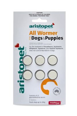 All Wormer Dog/Puppy 6pk
