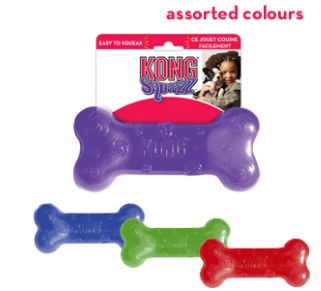 Kong Squeezz Bone Medium