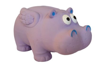 Latex Stuffed Grunter Flying Hippo 15cm