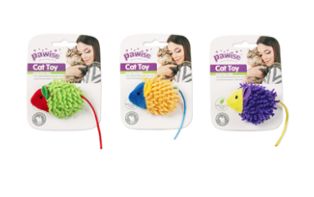 Pawise Plush Mouse Asst Colours