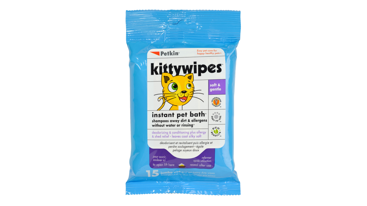 Petkin Kitty Wipes 20pk