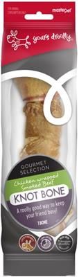 Yours Droolly Chicken Wrapped Knot Bone 25cm