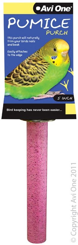 Avi One Pumice Perch, Size: 5&quot; Pink