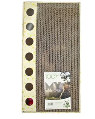 Cardboard Scratcher with Ball