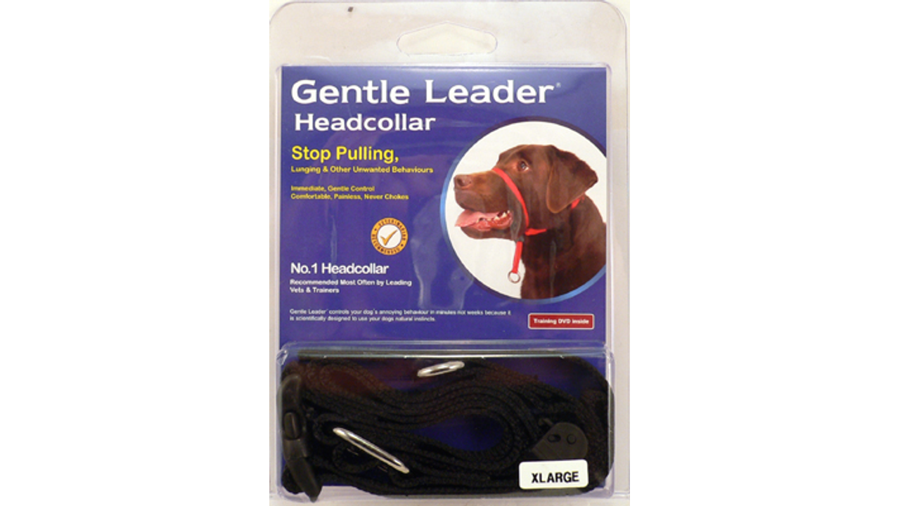 Gentle Leader Head Collar Extra Large, Colour: Black